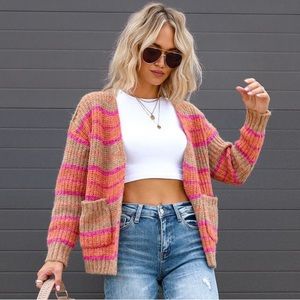 Vici Elm Pocketed Cardigan